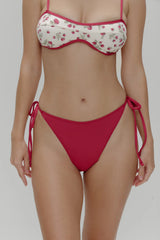 Romeo Cheeky String Bikini Bottom - Rosebud