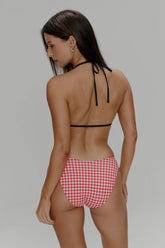 Catalina Full Coverage Bikini Bottom - Cherry Picnic