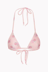 Nick Skimpy Triangle Bikini Top - Fresh Rose
