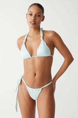 Kealy Shine Cheeky Bikini Bottom - Pistachio