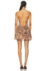 Imali Halter Mini Dress