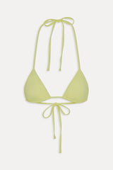 Nick Skimpy Triangle Bikini Top - Yellow Mojito