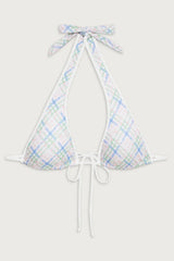Diana Halter Bikini Top - Cottage Meadow