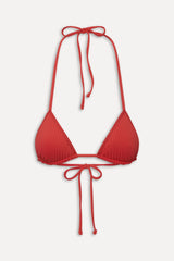 Nick Skimpy Triangle Bikini Top - Cherry