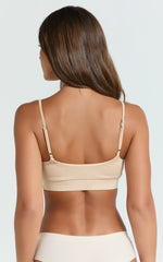 Emma Bralette - Scoop Neck Bralette in Nude