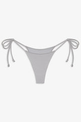 Divine Skimpy String Bikini Bottom - Heather Grey