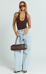 Fergie Jeans - Denim High Waisted Straight Leg Denim Jeans in Light Blue