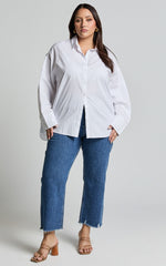 Terah Shirt - Button Up Shirt in White