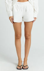 THP Elastic Waist Boxer Shorts - THP Elastic Waist Boxer Shorts in White