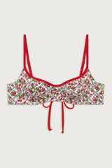 Cola Underwire Balconette Bikini Top - Berry in Love