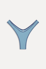 Full Moon Micro Bikini Bottom - Blue Vanilla