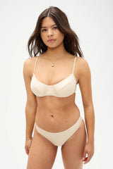 Matilda Underwire Bikini Top - Sand Castle