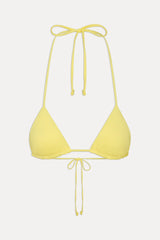 Nick Skimpy Triangle Bikini Top - Yellow Iris