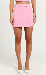 Ariana Mini Skort - High Waisted Skort in Pink