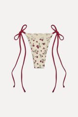 Divine Skimpy String Bikini Bottom - Strawberry Field