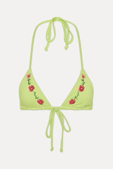 Nick Skimpy Triangle Bikini Top - Lily Pad