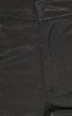 Robbie Pants - Mid Rise Cuffed Ankle Cargo Pants in Black