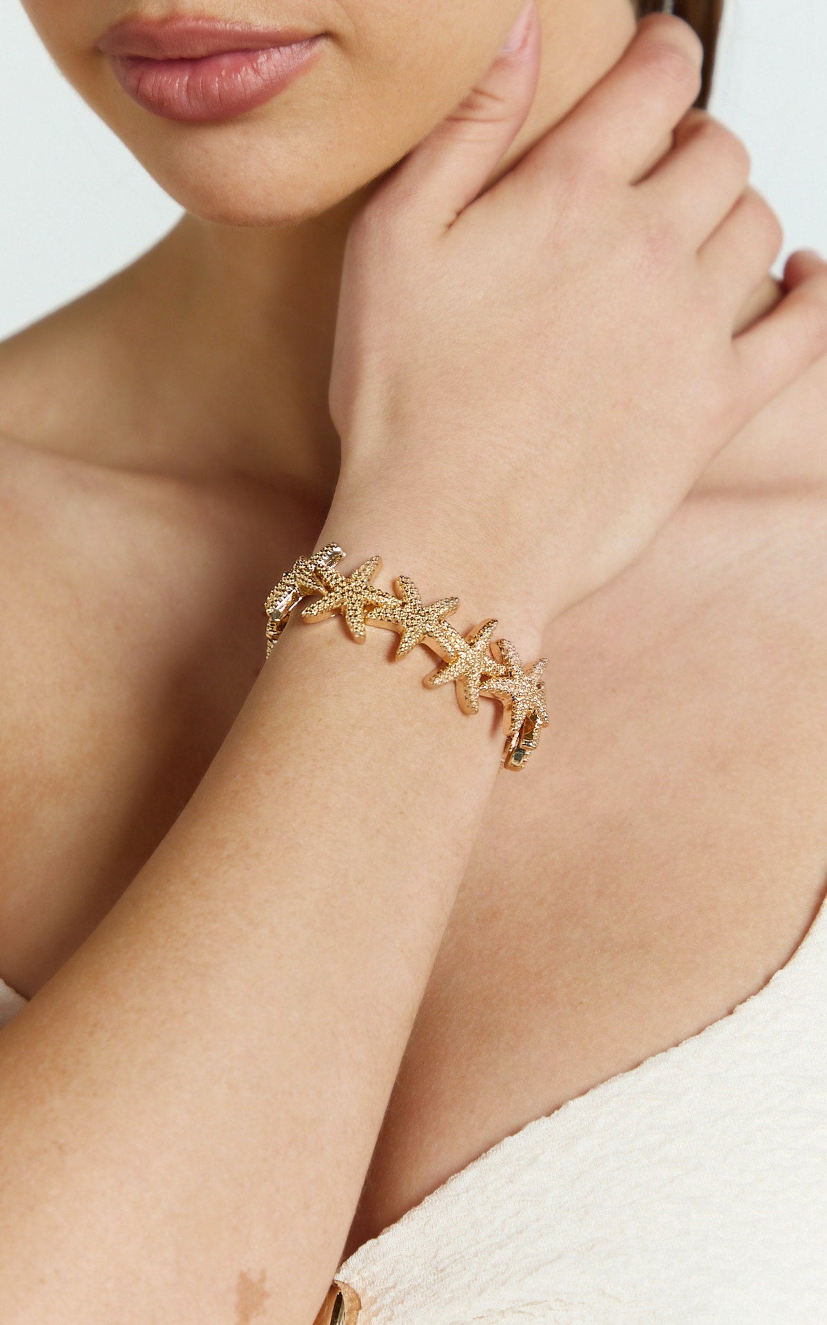 Tahiti Starfish Bracelet in Gold