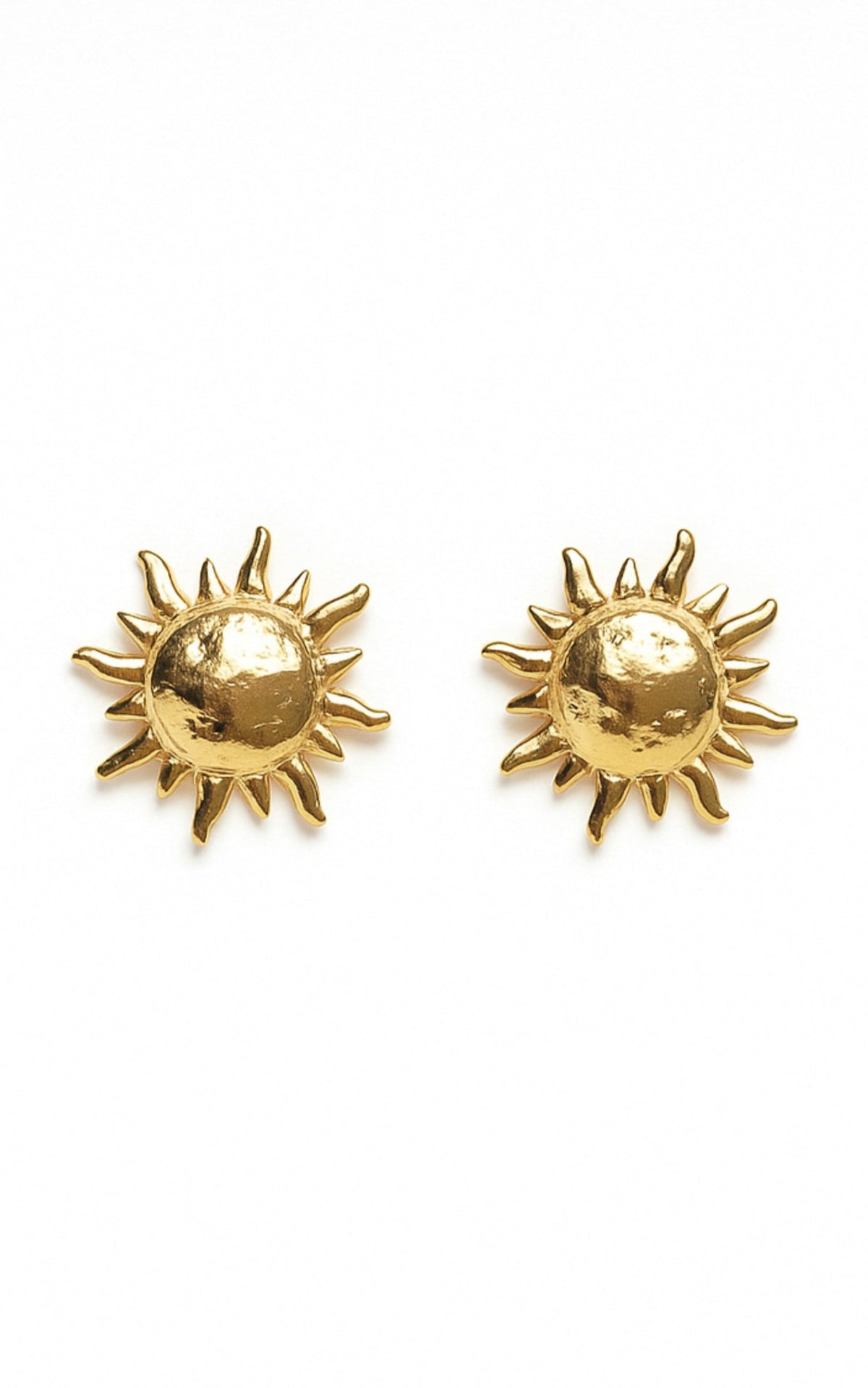 Zia Sun Earrings in Gold