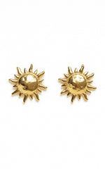 Zia Sun Earrings in Gold